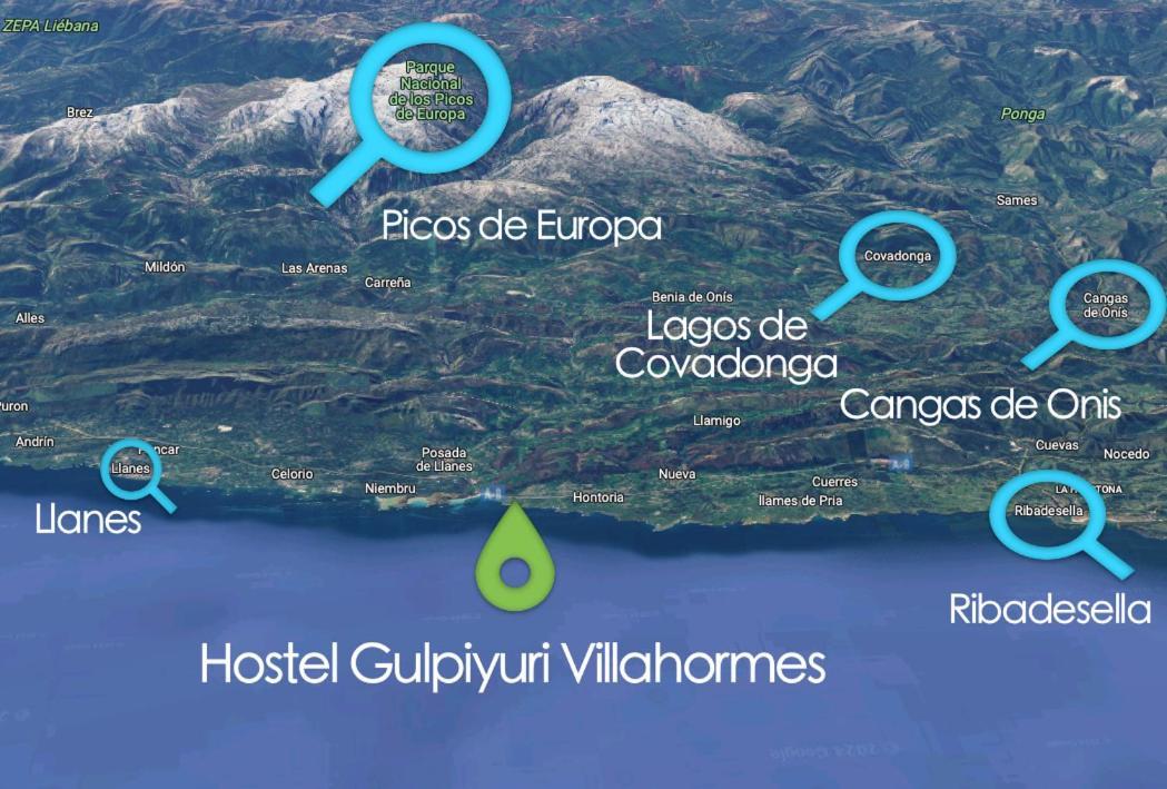 Hostel Gulpiyuri Llanes Villahormes Eksteriør billede